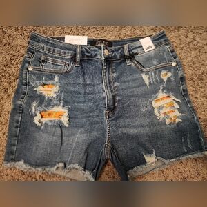 Judy Blue Distressed Jean Shorts